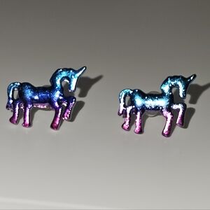 Colorful Unicorn Earrings